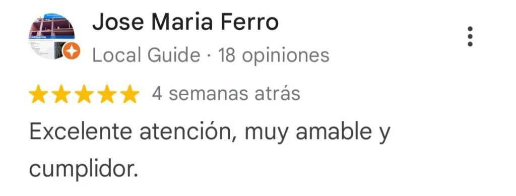 Reseñas fletes